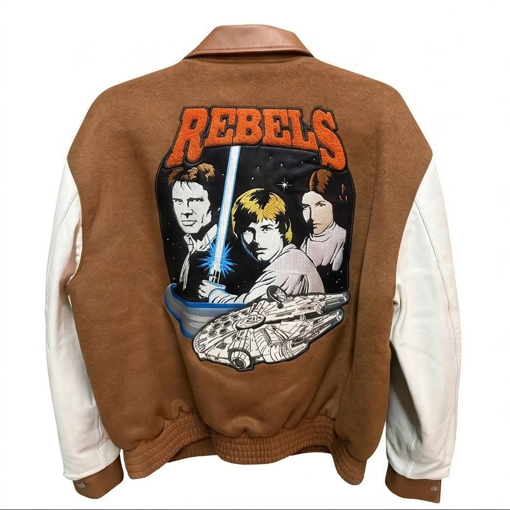 Jeff Hamilton Star Wars Leather Jacket Black Cafe