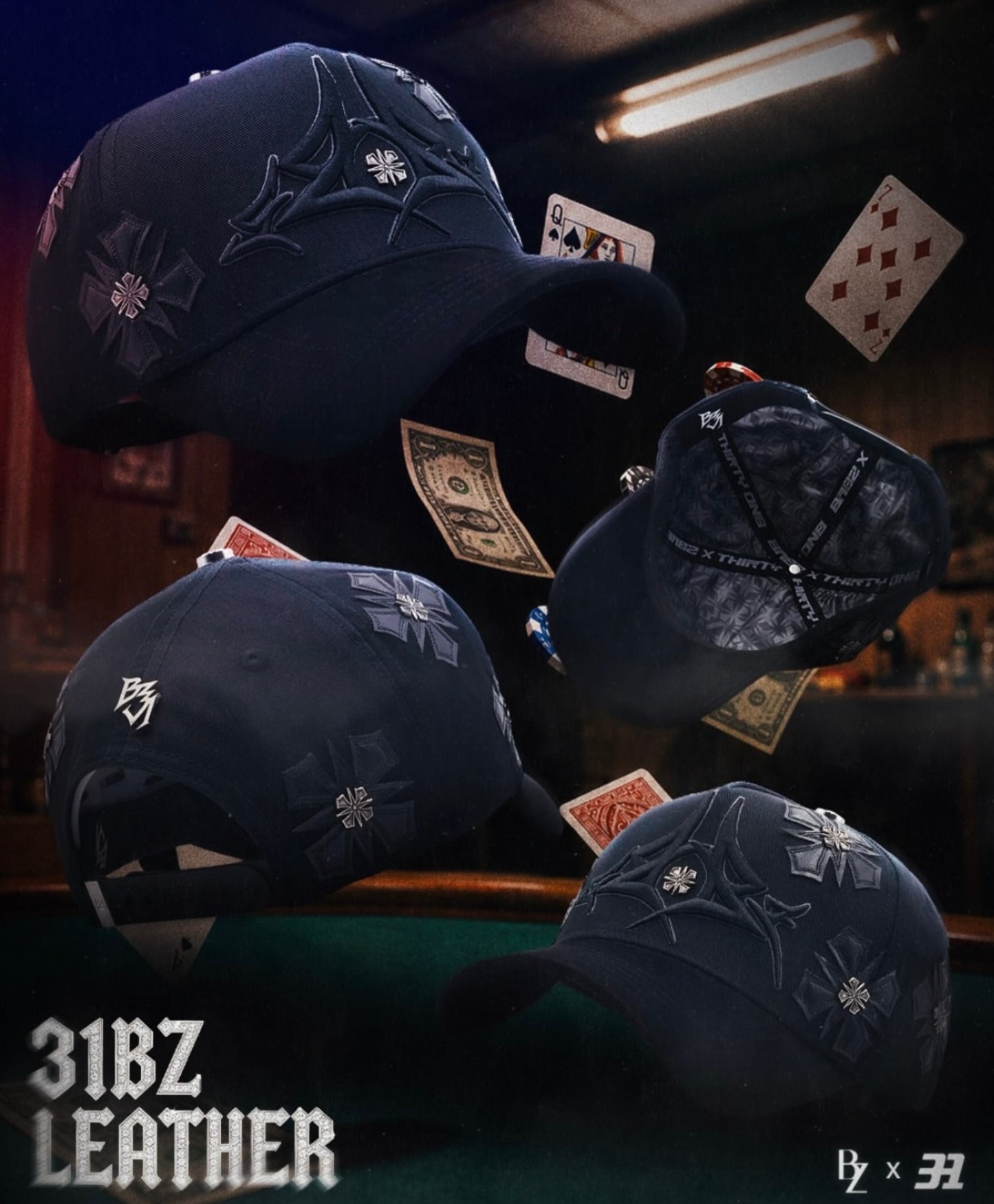 Gorra Baez X 31 Hats Buzyone - 31BZ Leather (PREVENTA)