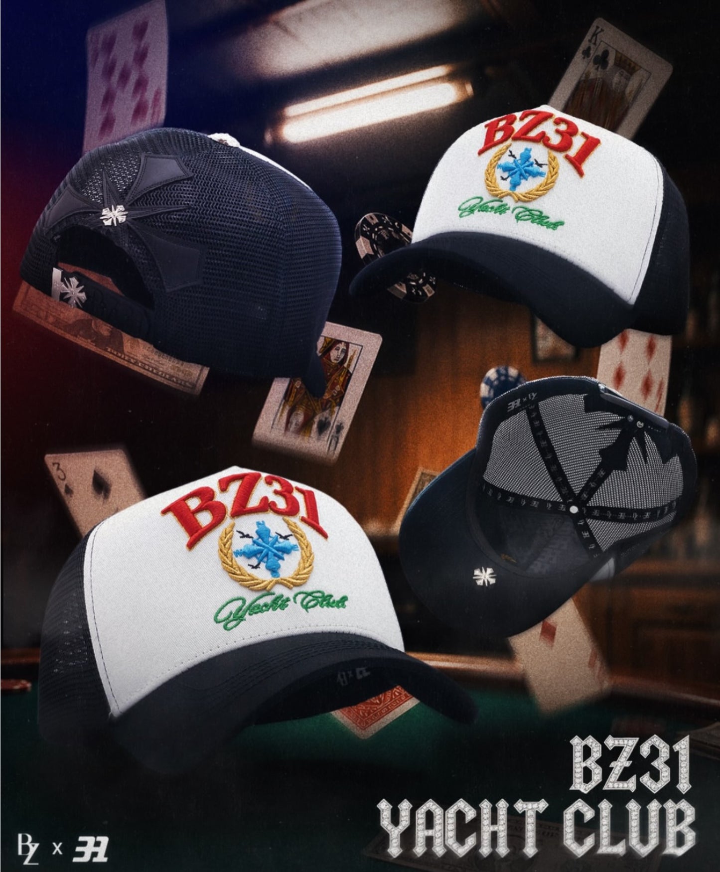 Gorra Baez X 31 Hats Buzyone - bz31 Yacht Club (PREVENTA)
