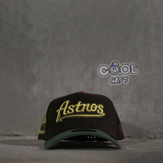 GORRA NEW ERA ASTROS BROWN ADJUSTABLE