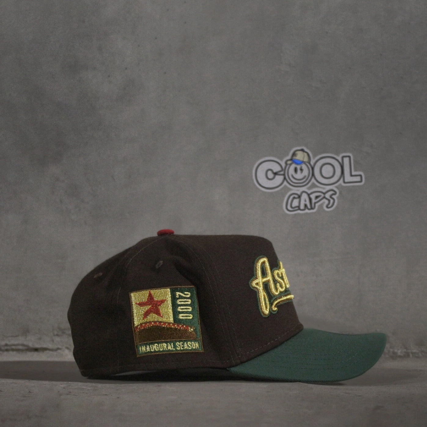 GORRA NEW ERA ASTROS BROWN ADJUSTABLE