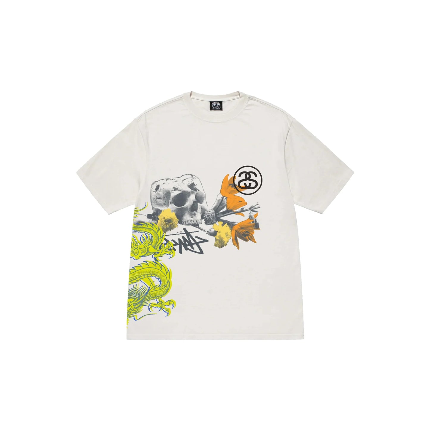 Stussy Strike Pig Dyed Tee Natural