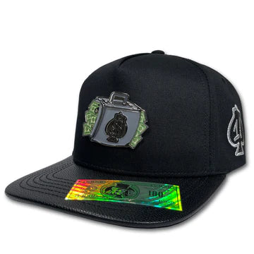 GORRA 1IRON TRENDY TRATO HECHO BLACK PLANA