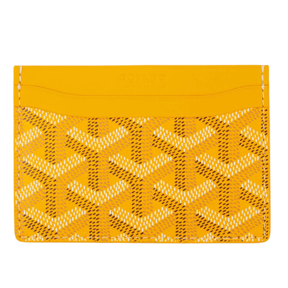 Tarjetero Goyard Amarillo