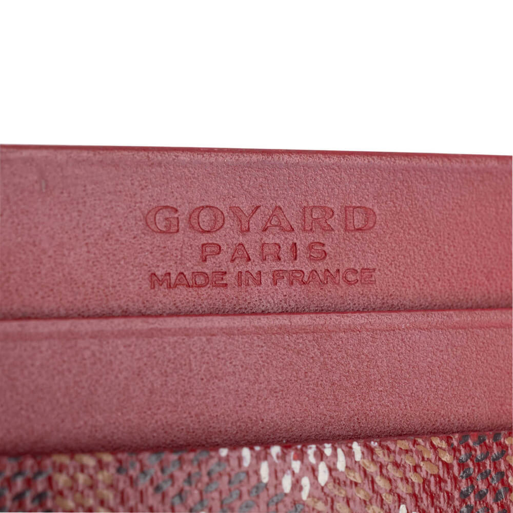 Tarjetero Goyard Tinto