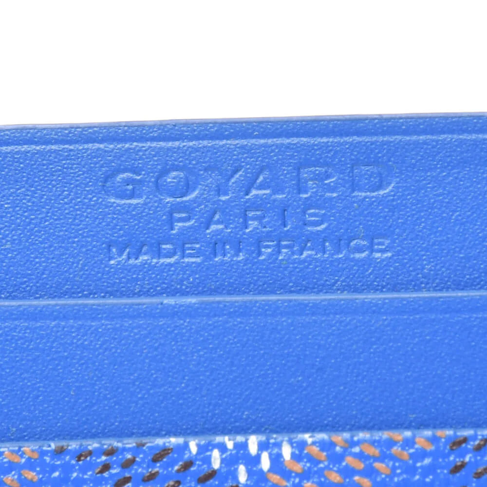 Tarjetero Goyard Azul