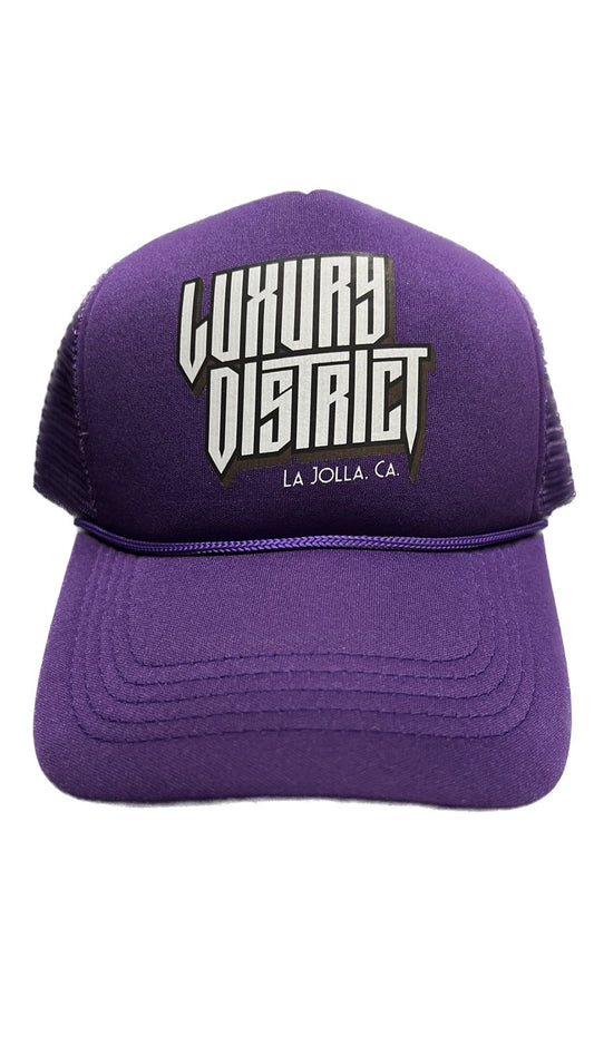 Luxury District OG Logo Cap Purple