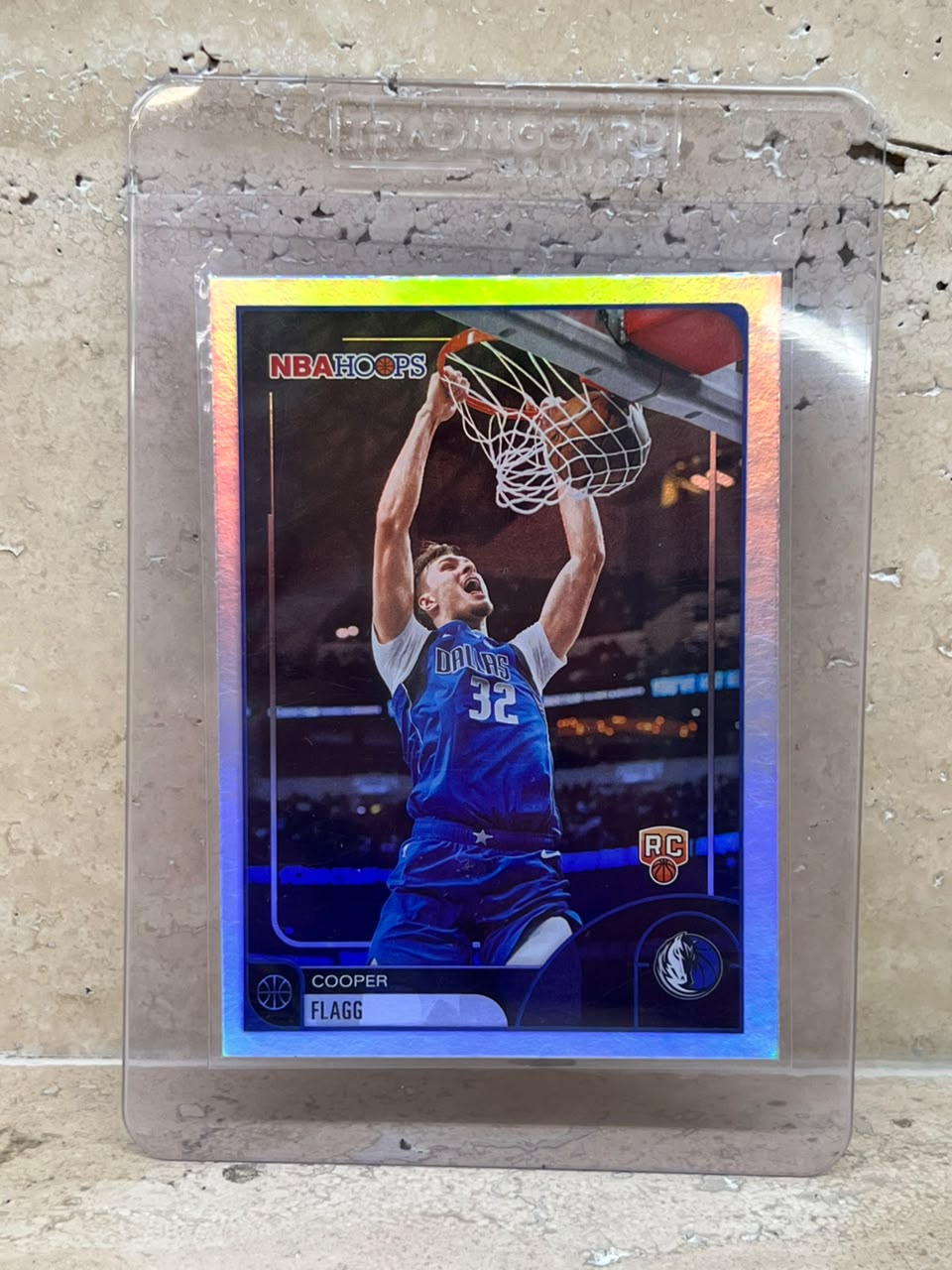 2025 Topps NBA Hoops Cooper Flagg Light Burst #35 Rookie Card