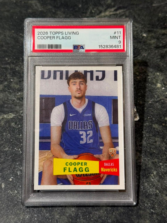 Cooper Flagg 2026 Topps Living Rookie Card