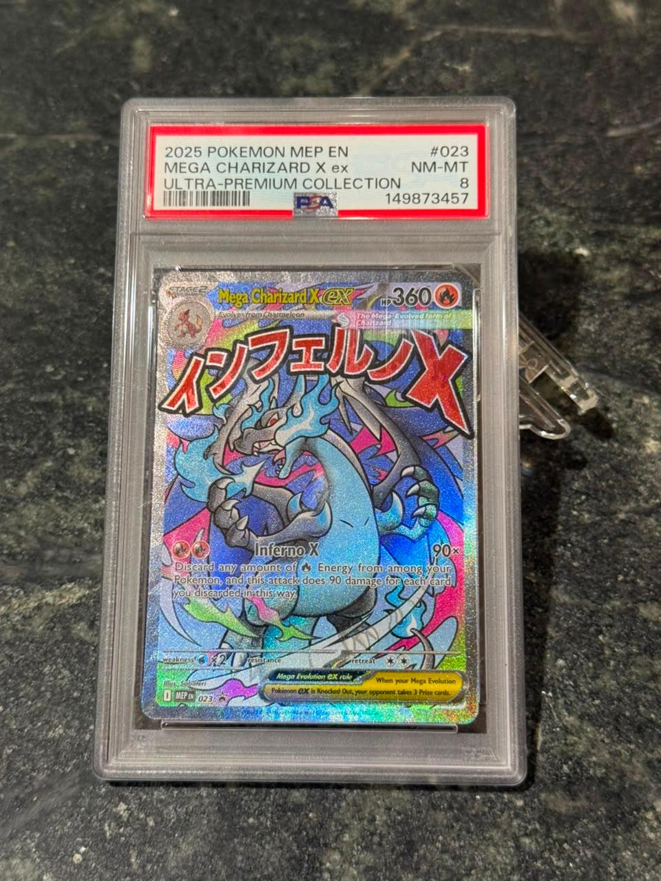 Mega Charizard X 2023 Pokemon Black Star Promo