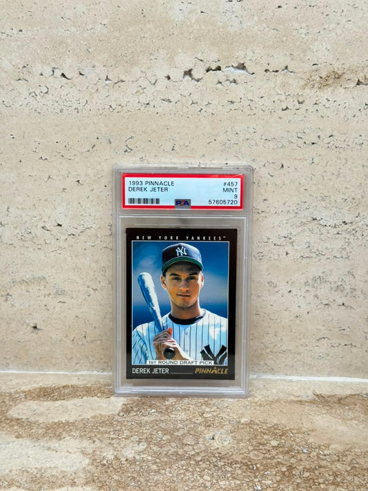 Derek Jeter 1993 Pinnacle 1st Round Draft Pick Rookie Card