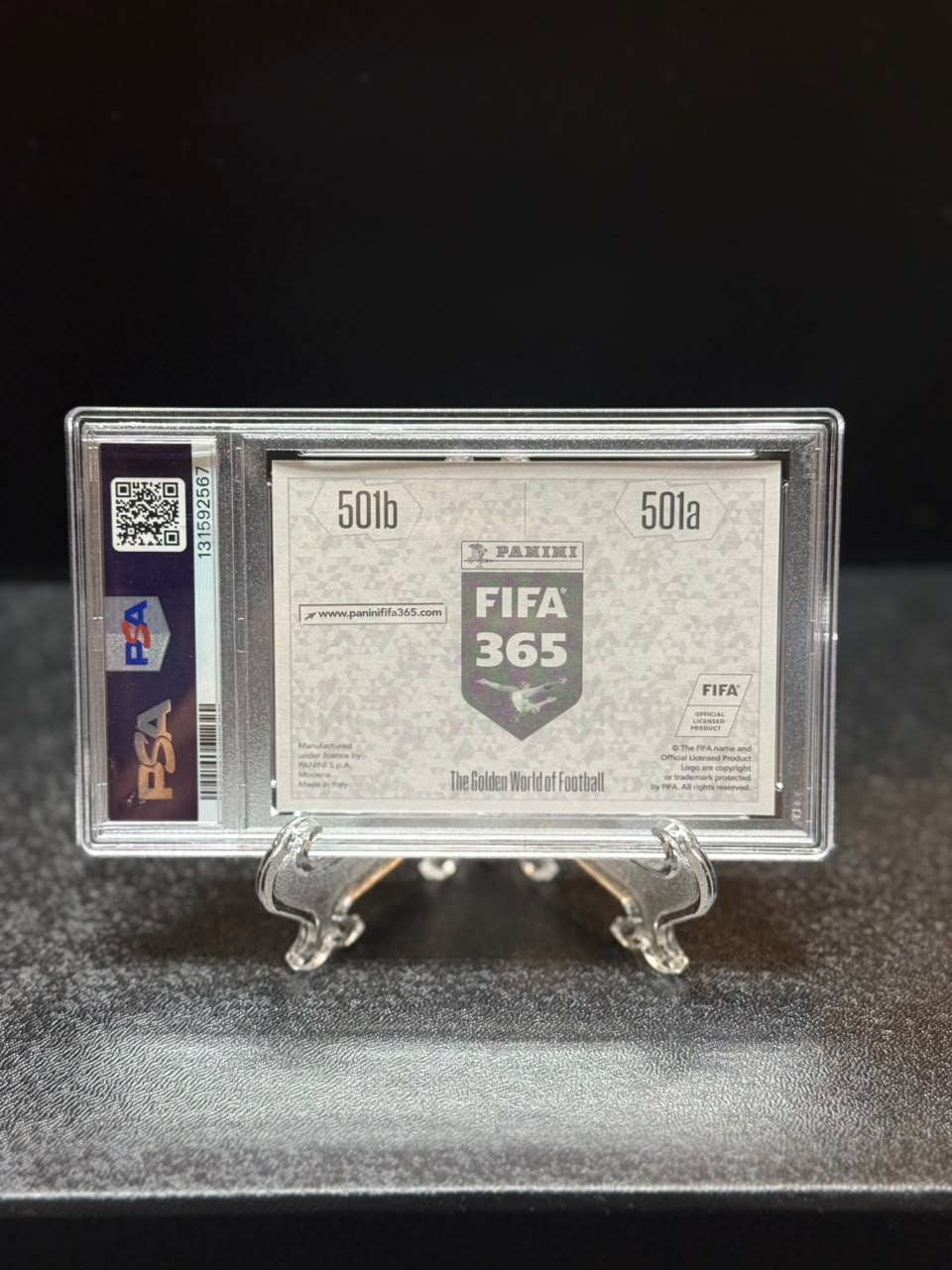 Cristiano Ronaldo & Lionel Messi 2017 Panini FIFA 365