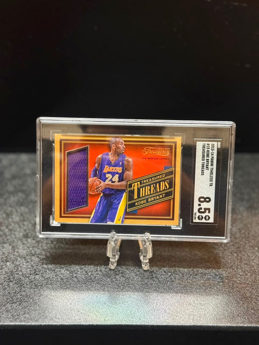 Kobe Bryant 2013-14 Panini Timeless Treasures Game Worn Patch
