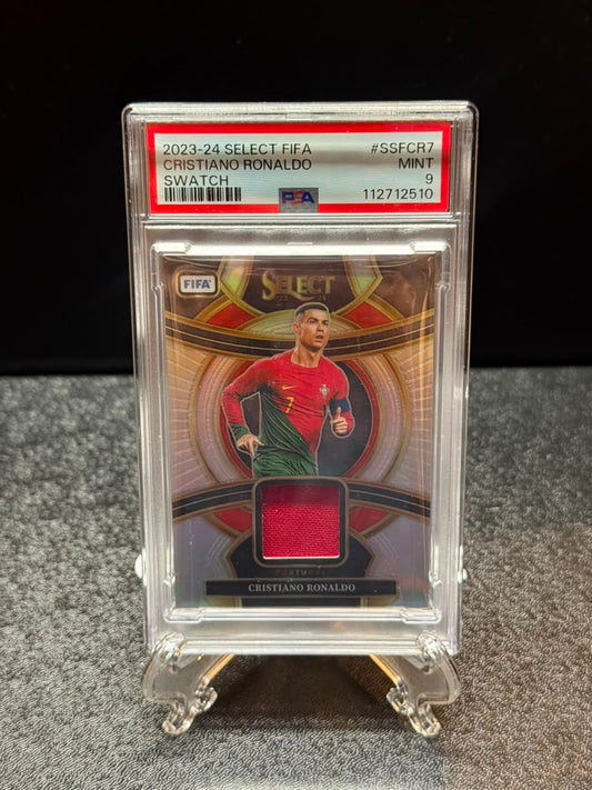 Cristiano Ronaldo 2023-24 Panini Select FIFA Swatch Patch