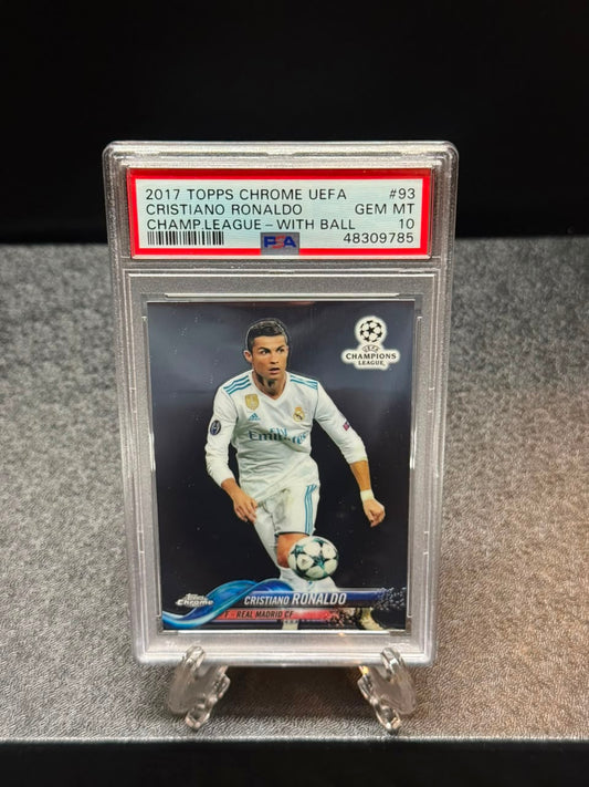 Cristiano Ronaldo 2017 Topps Chrome UEFA Chamions League