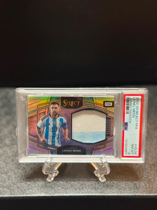 Lionel Messi 2022-23 Panini FIFA Select Jumbo Patch