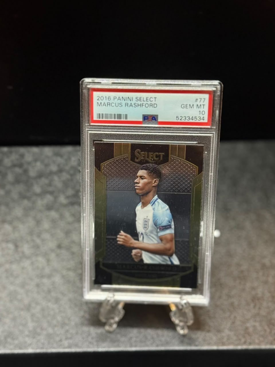 Marcus Rashford 2016 Panini FIFA Select