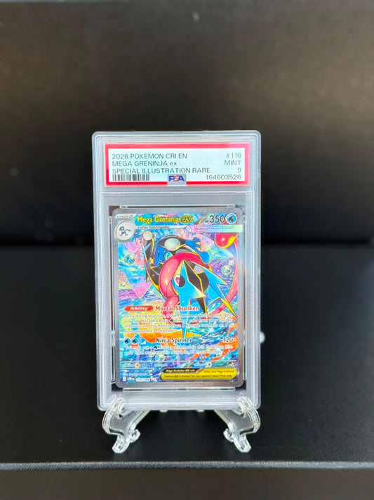 Mega Greninja Ex 2026 Pokemon Chaos Rising Special Illustration