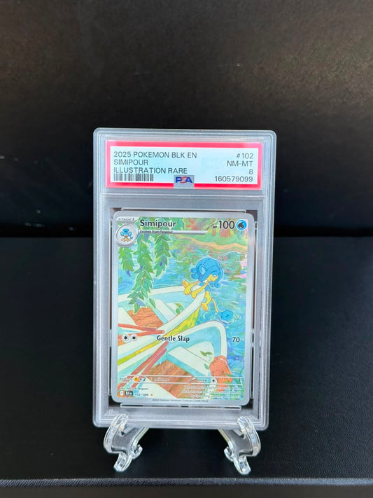 Simipour 2025 Pokemon Black Bolt Illustration Rare