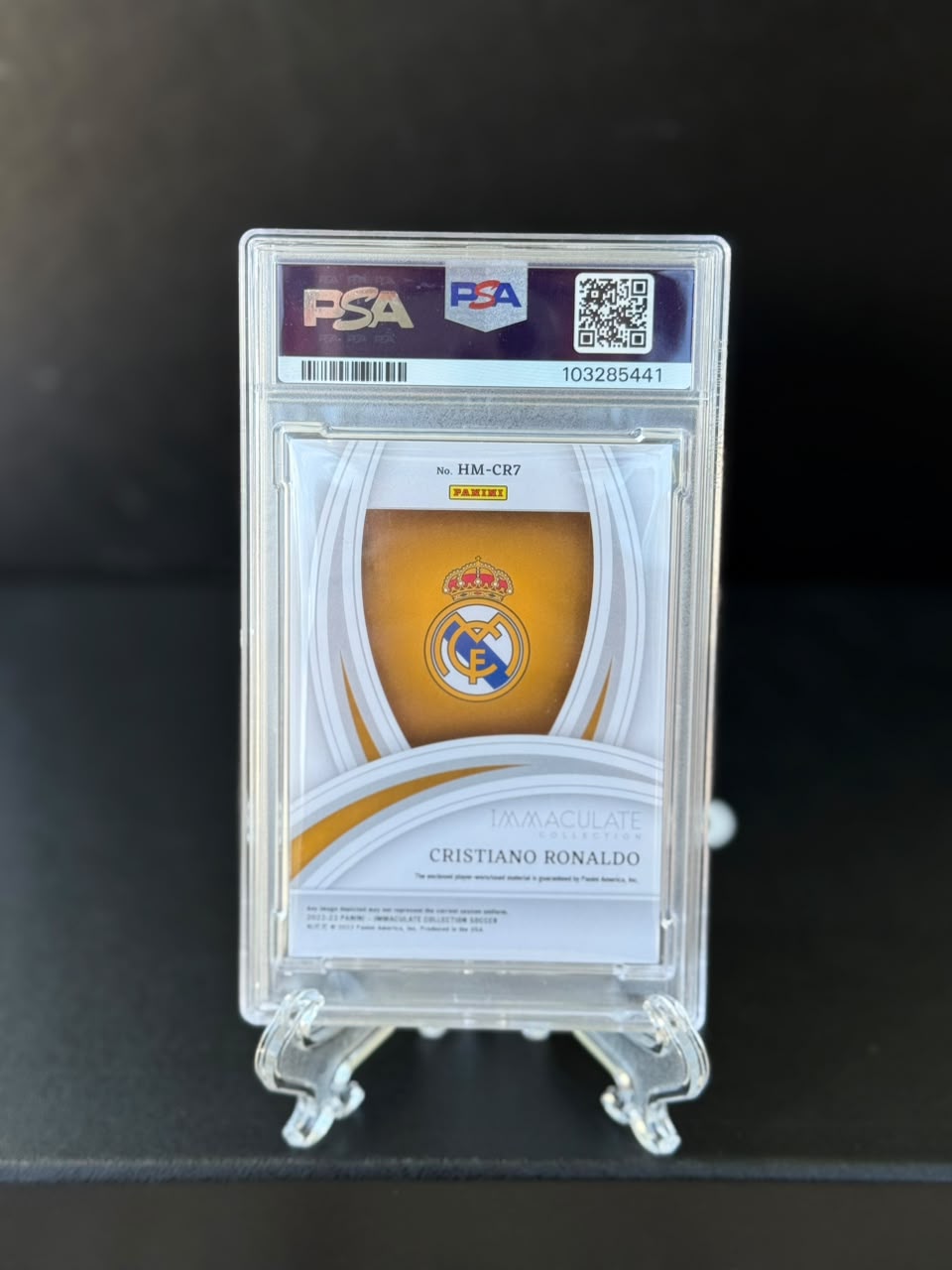 Cristiano Ronaldo 2022-23 Panini Immaculate Collection Heralded Patch /99