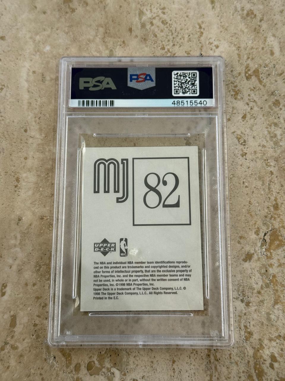 Michael Jordan 1998 Upper Deck International MJ Stickers