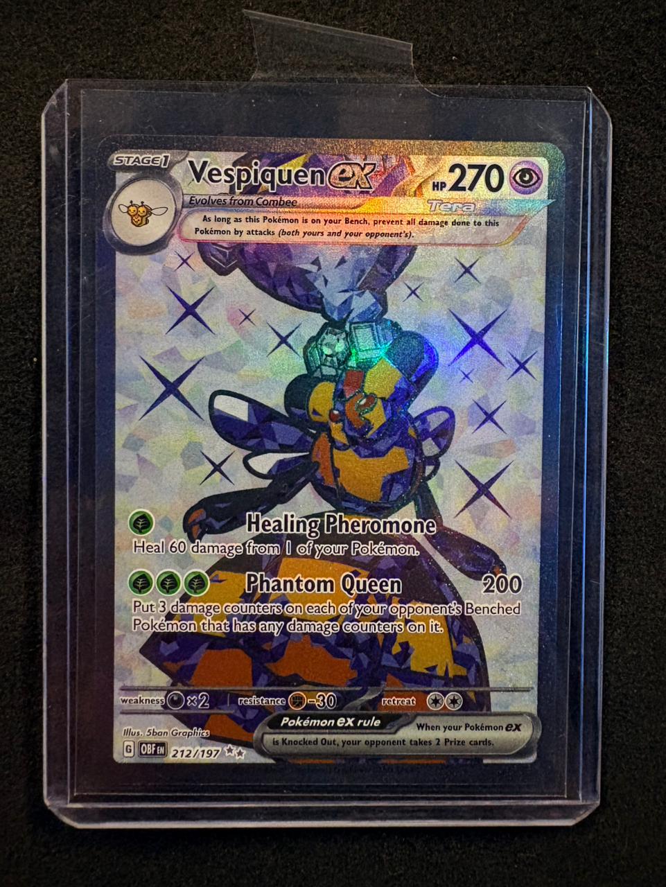 CARTA POKEMON Vespiquen ex