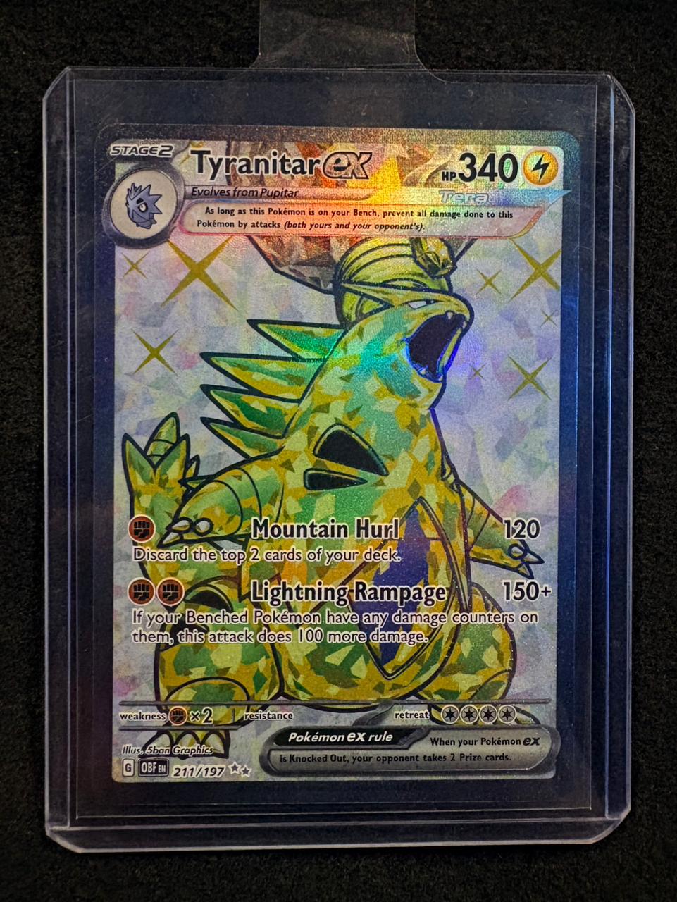 POKEMON TYRANITAR EX