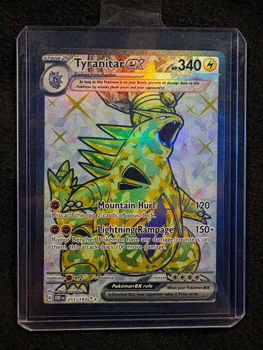 POKEMON TYRANITAR EX