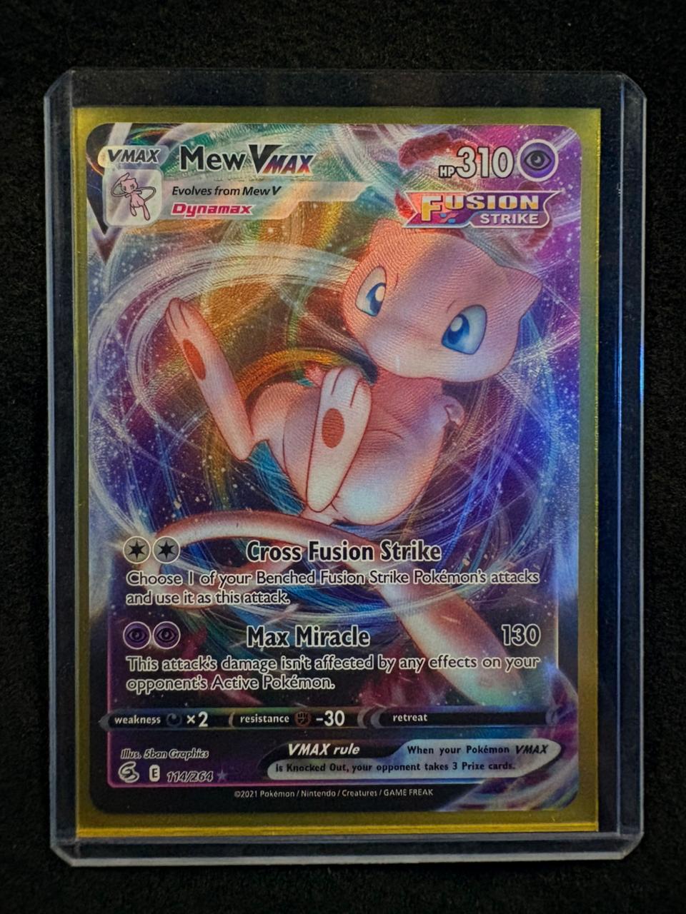 CARTA POKEMON Mew VMAX