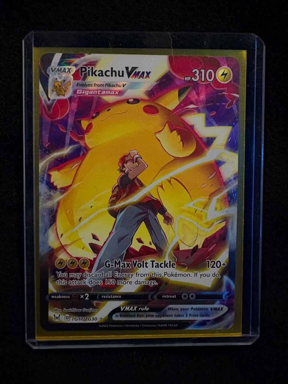 CARTA POKEMON PIKACHU VMAX