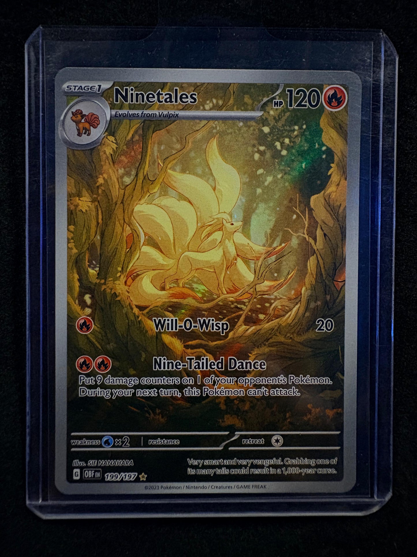 CARTA POKEMON Ninetales