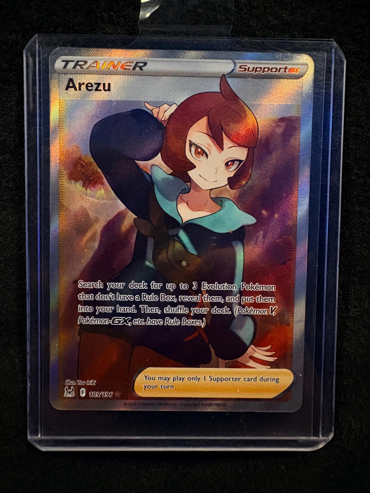 CARTA POKEMON Arezu