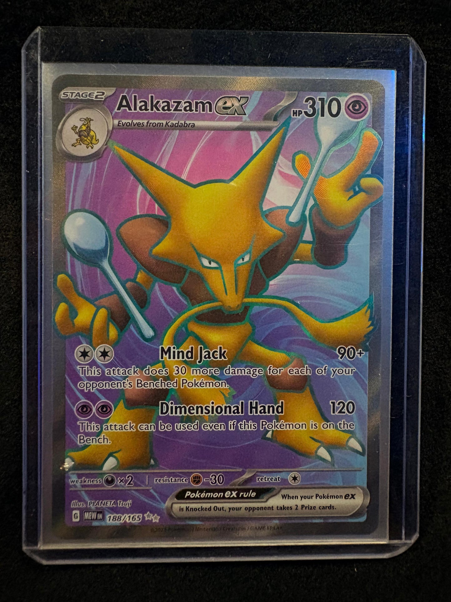 POKEMON CARTA Alakazam ex