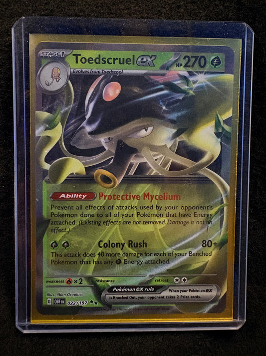 CARTA POKEMON Toedscruel ex