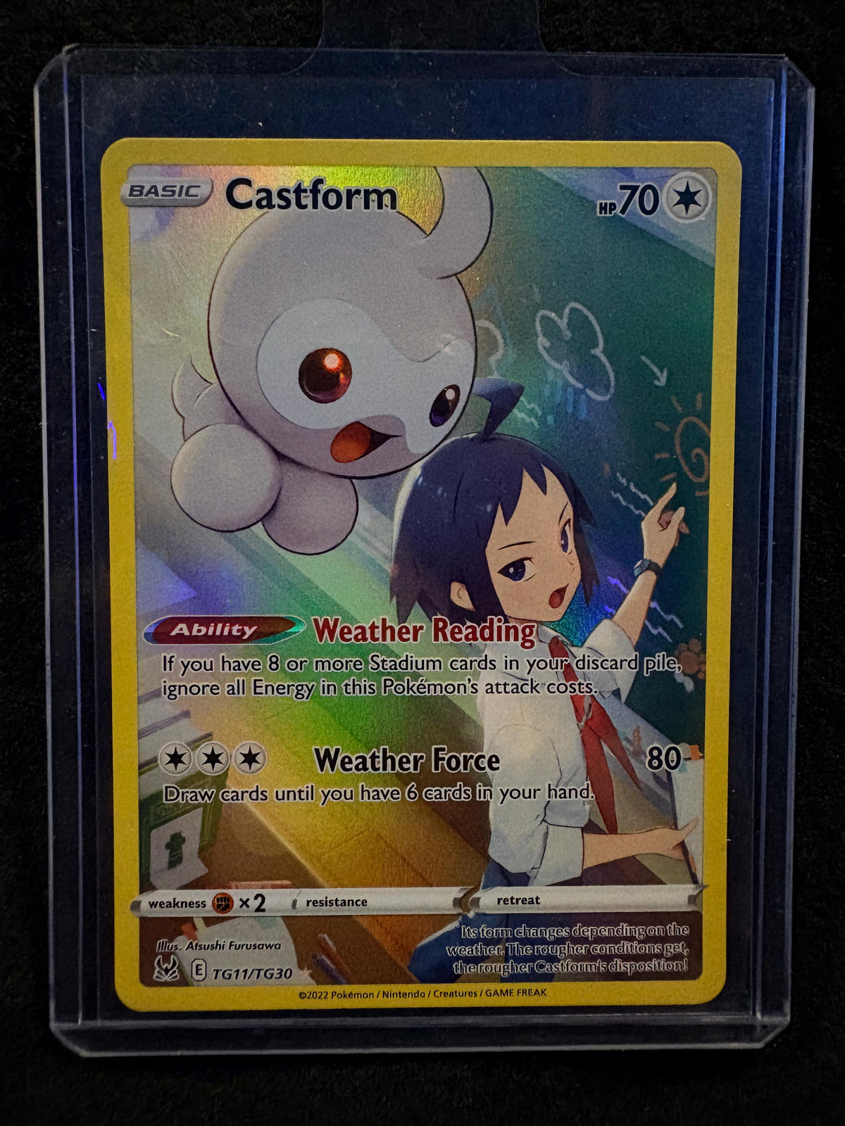 CARTA POKEMON Castform
