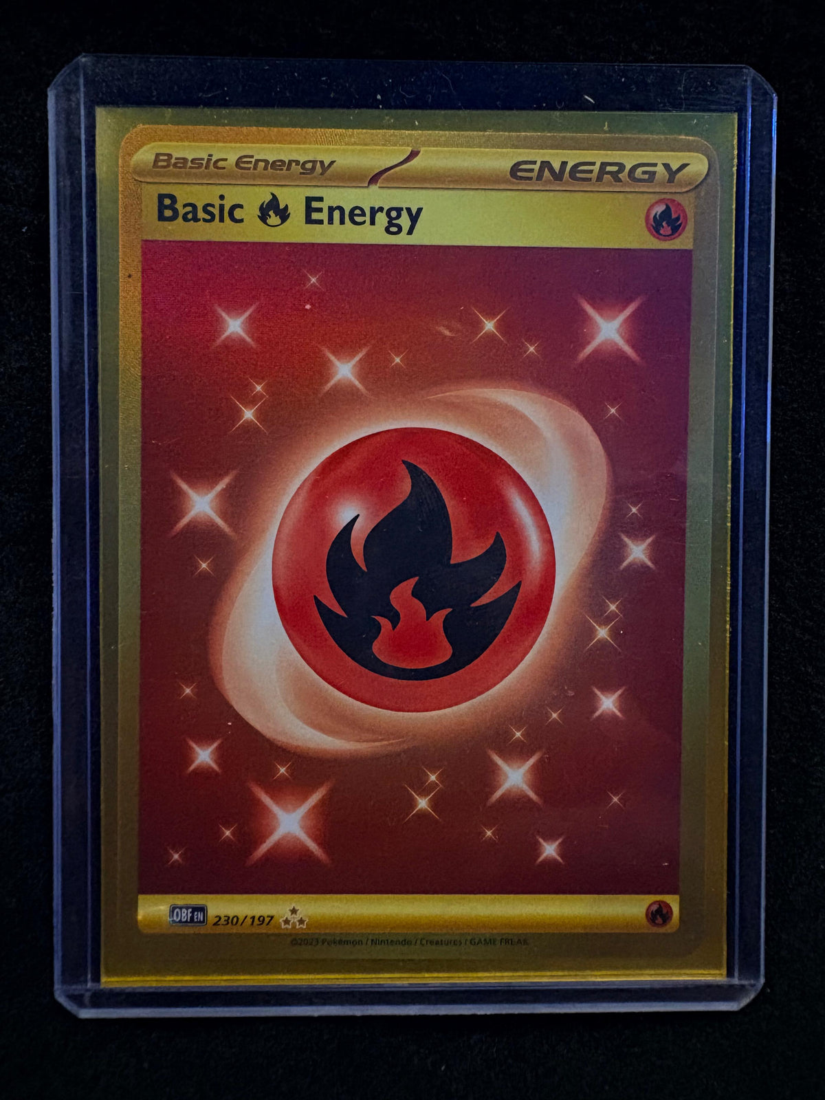 CARTA POKEMON Basic Fire Energy