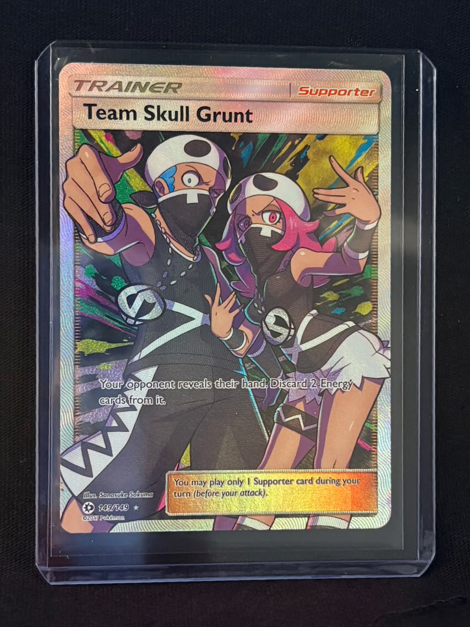 CARTA POKEMON Nihilego GX 103/111 – Full Art