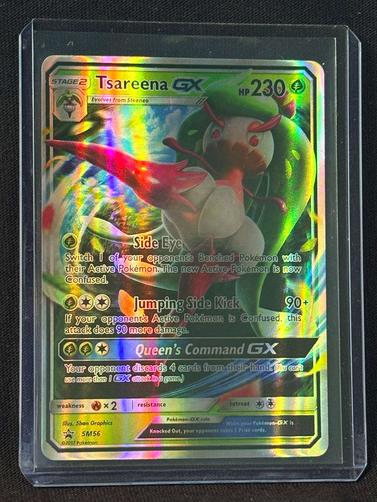 CARTA POKEMON Tsareena GX SM56 – Promo