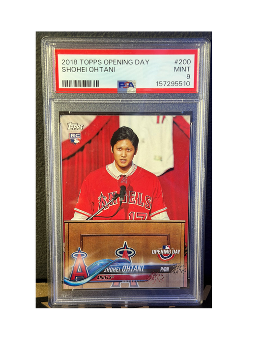 CARTA Topps Oppening Day Shohei Ohtani #200 Rookie Card PSA9