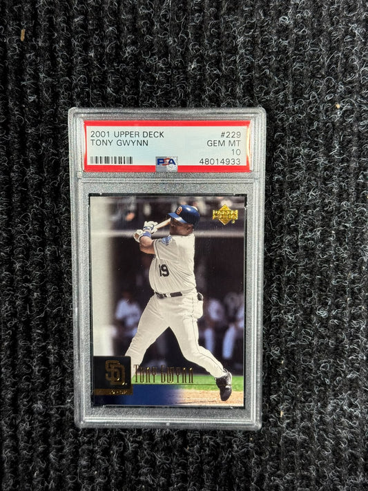 Tony Gwynn 2001 Upper Deck