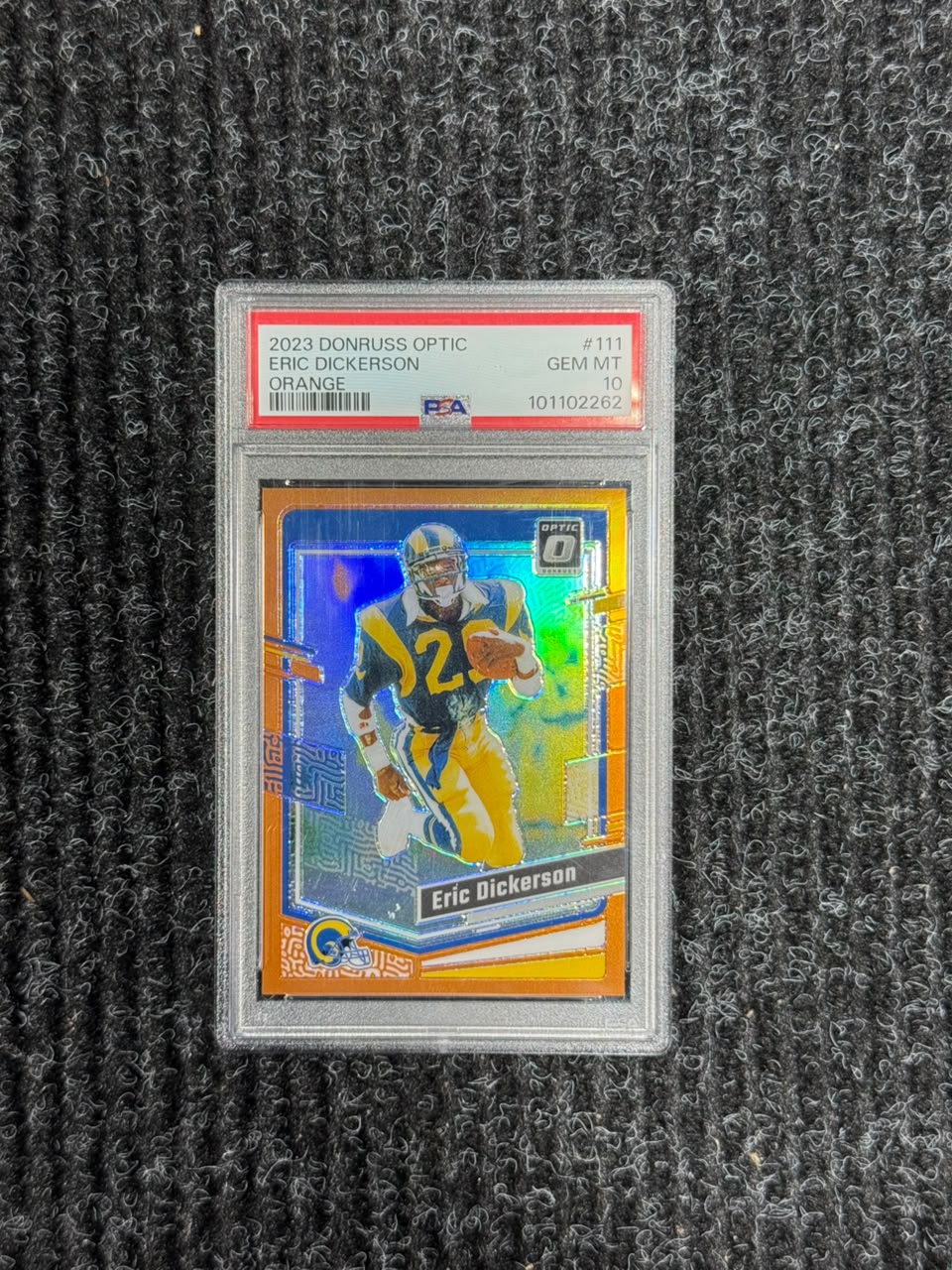 Eric Dickerson 2023 Panini Donruss Optic