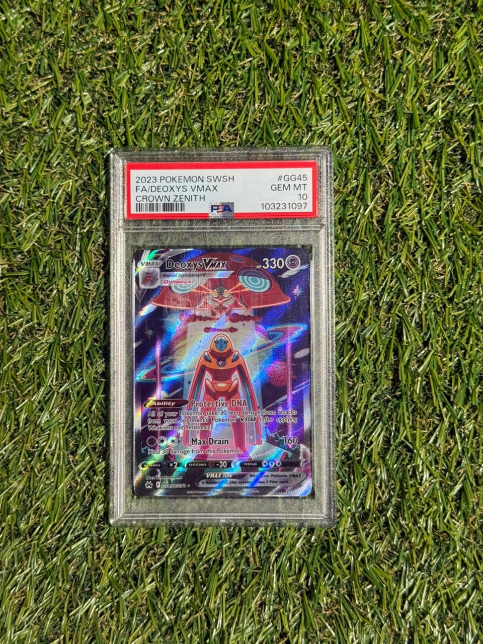 Deoxys 2023 Pokemon Sword & Shield Crown Zenith Full Art