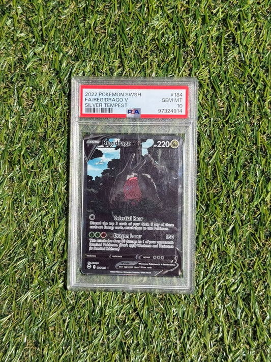 Regidrago V 2022 Pokemon Sword & Shield Silver Tempest Alternate Art