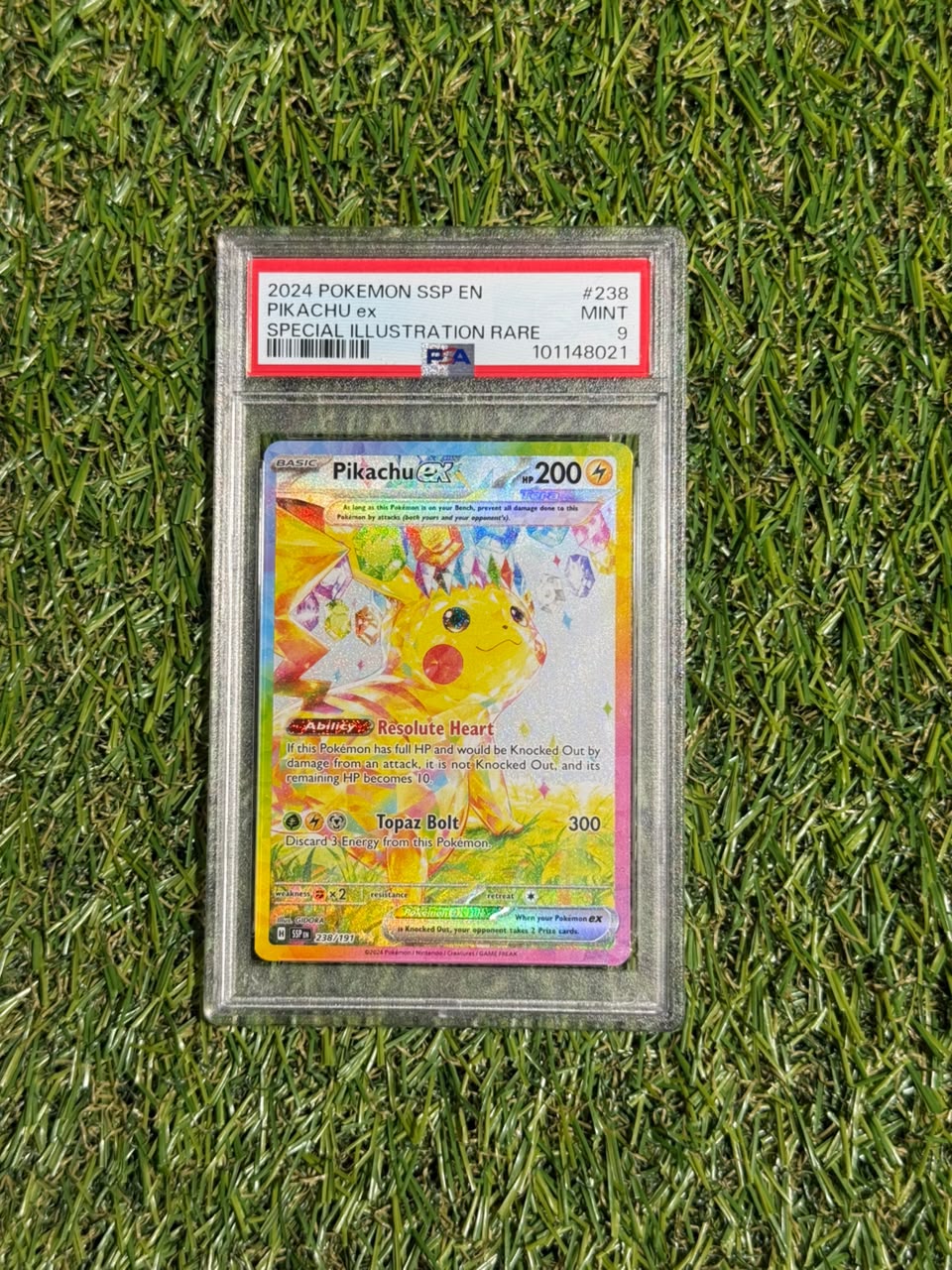 Pikachu ex 2024 Pokemon Surging Sparks Special Illustration Rare
