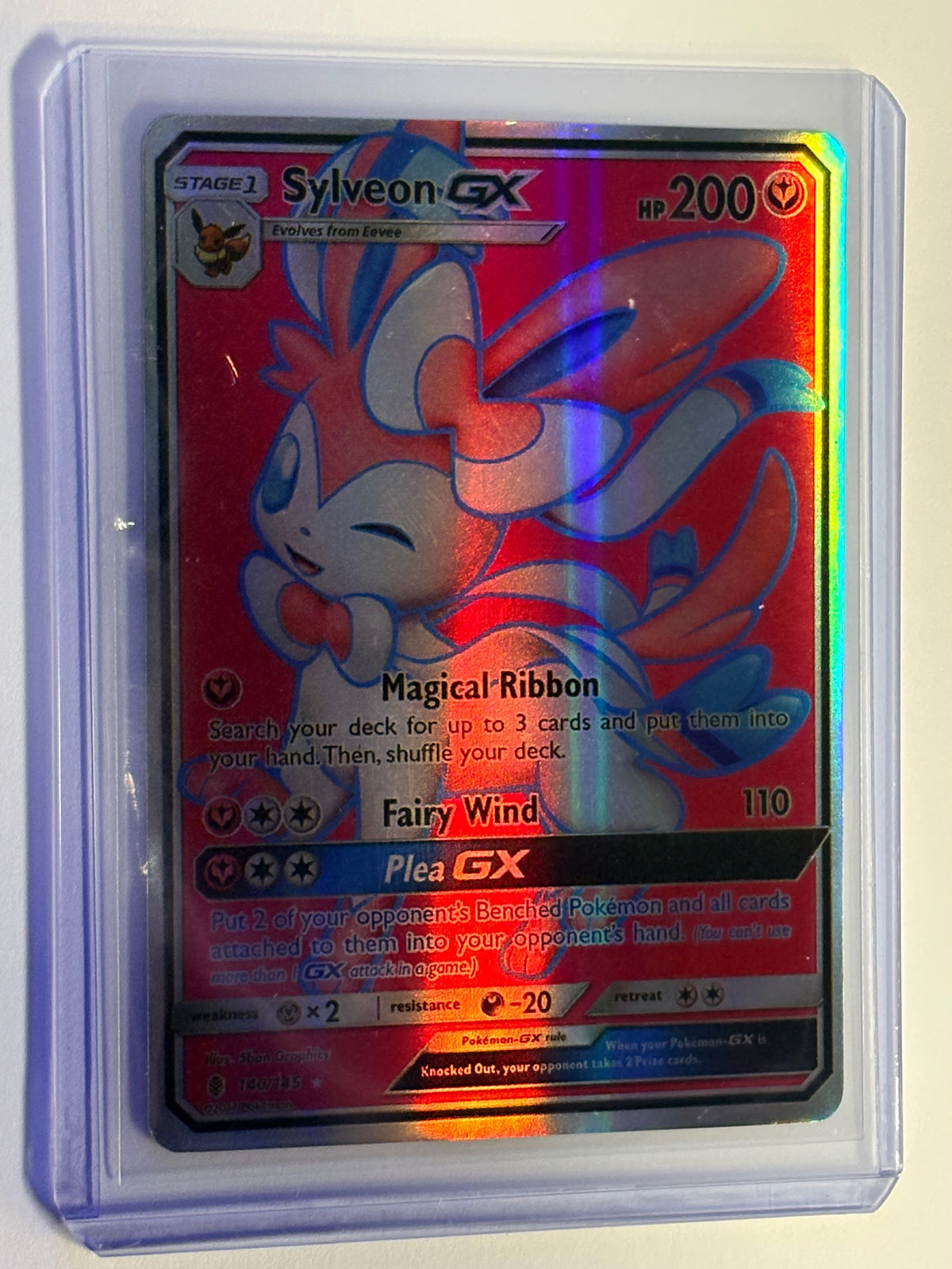 CARTA POKEMON Sylveon GX 140/145 – Full Art