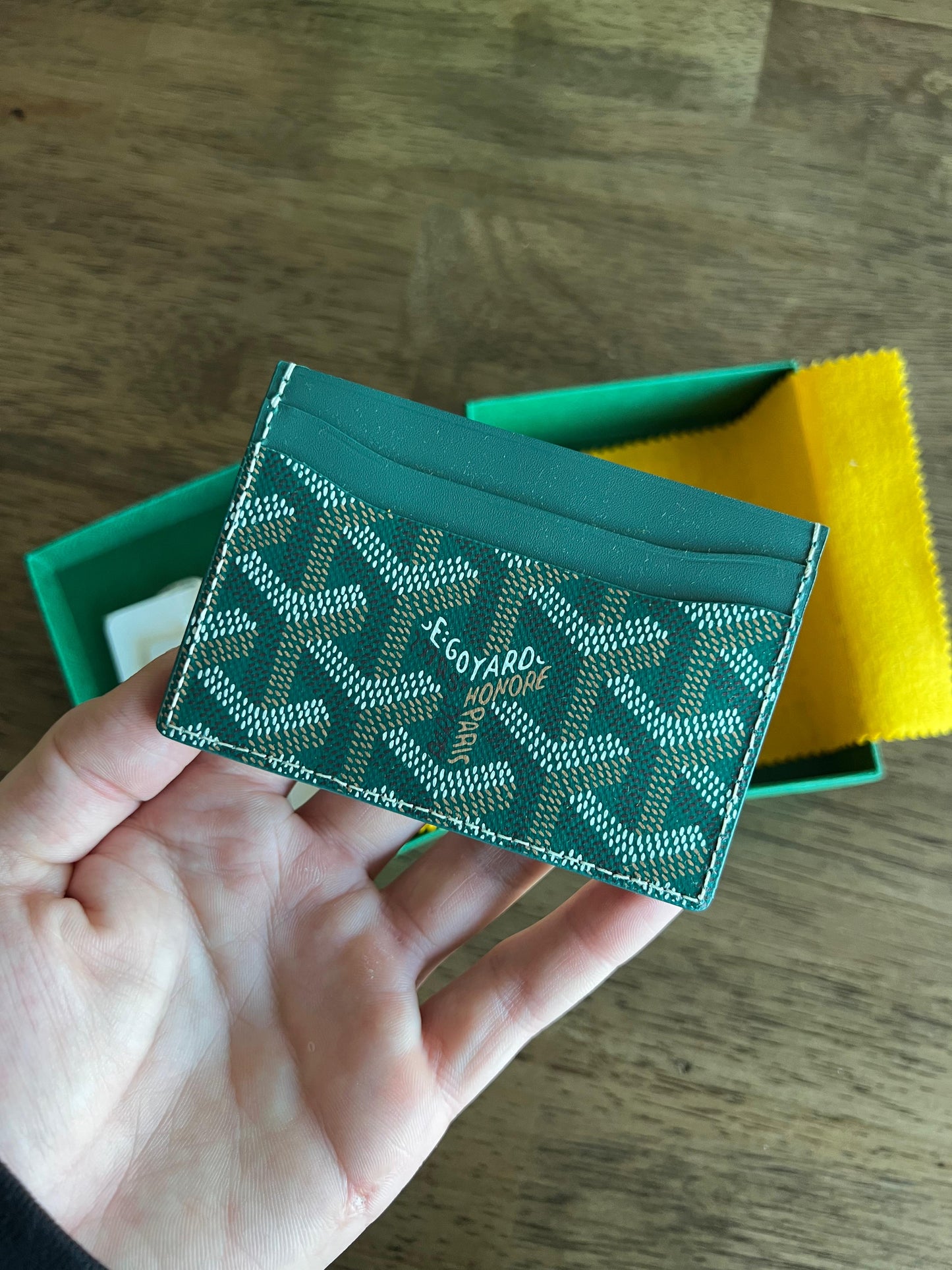 Tarjetero Goyard Esmerald
