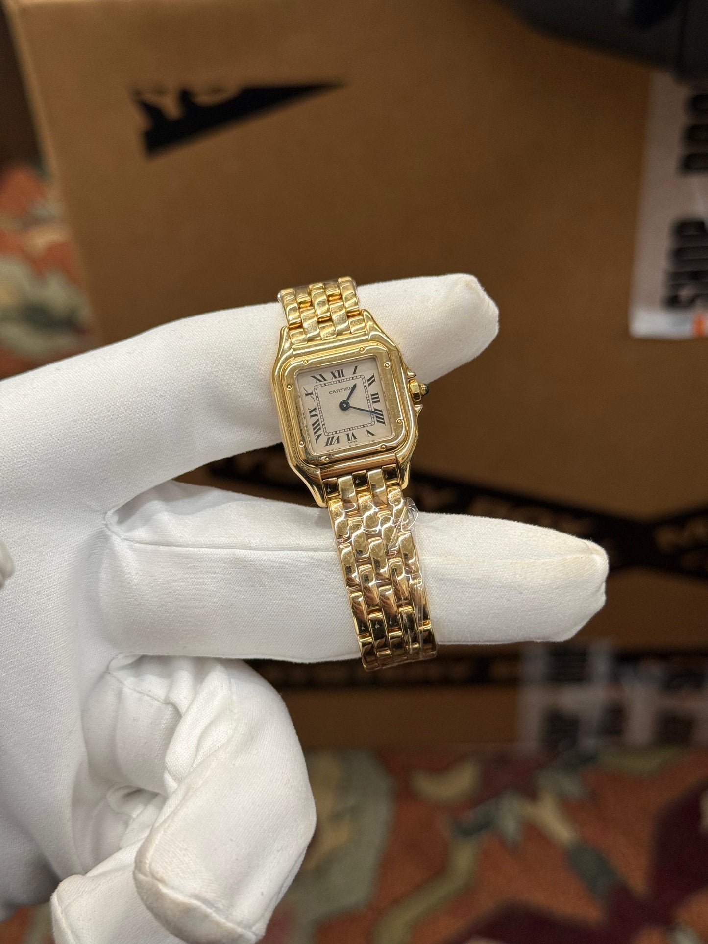 Cartier Panthere full gold 27mm