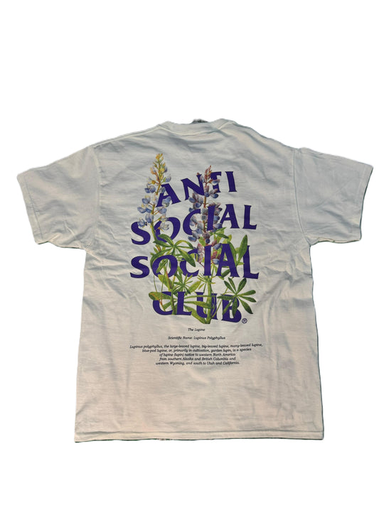 Anti Social Social Club T-shirt White The Lupine Flower