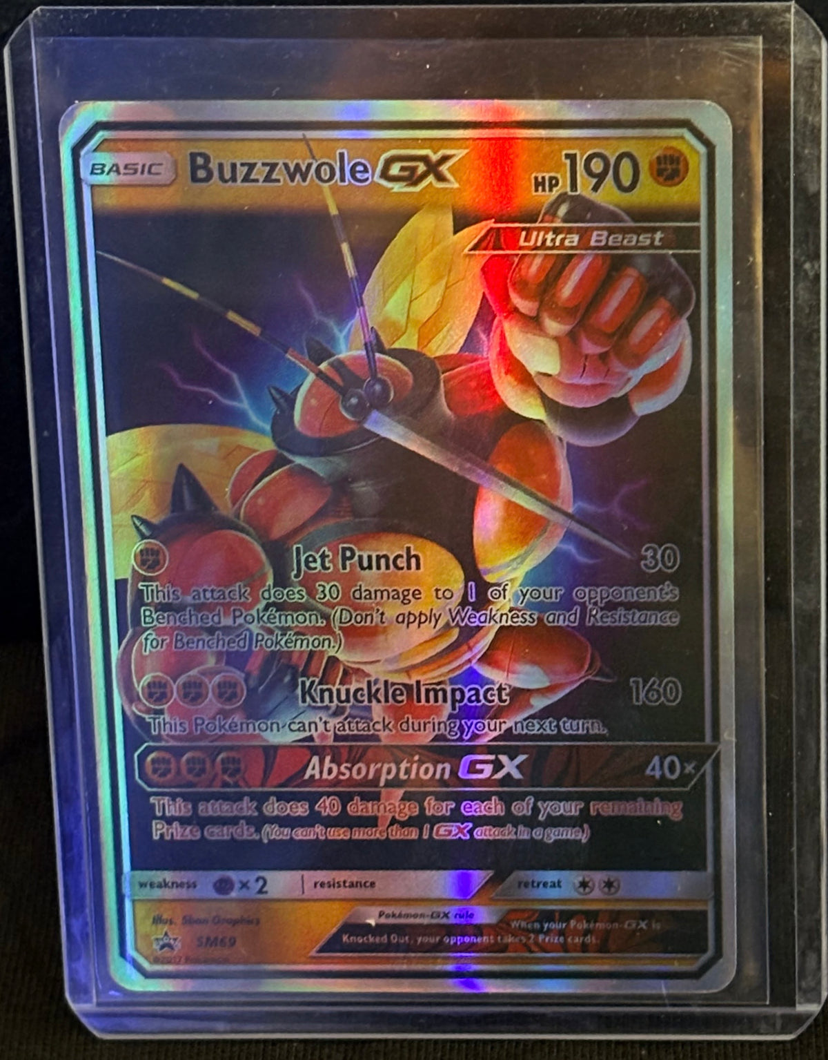 CARTA POKEMON Buzzwole GX SM69 – Promo