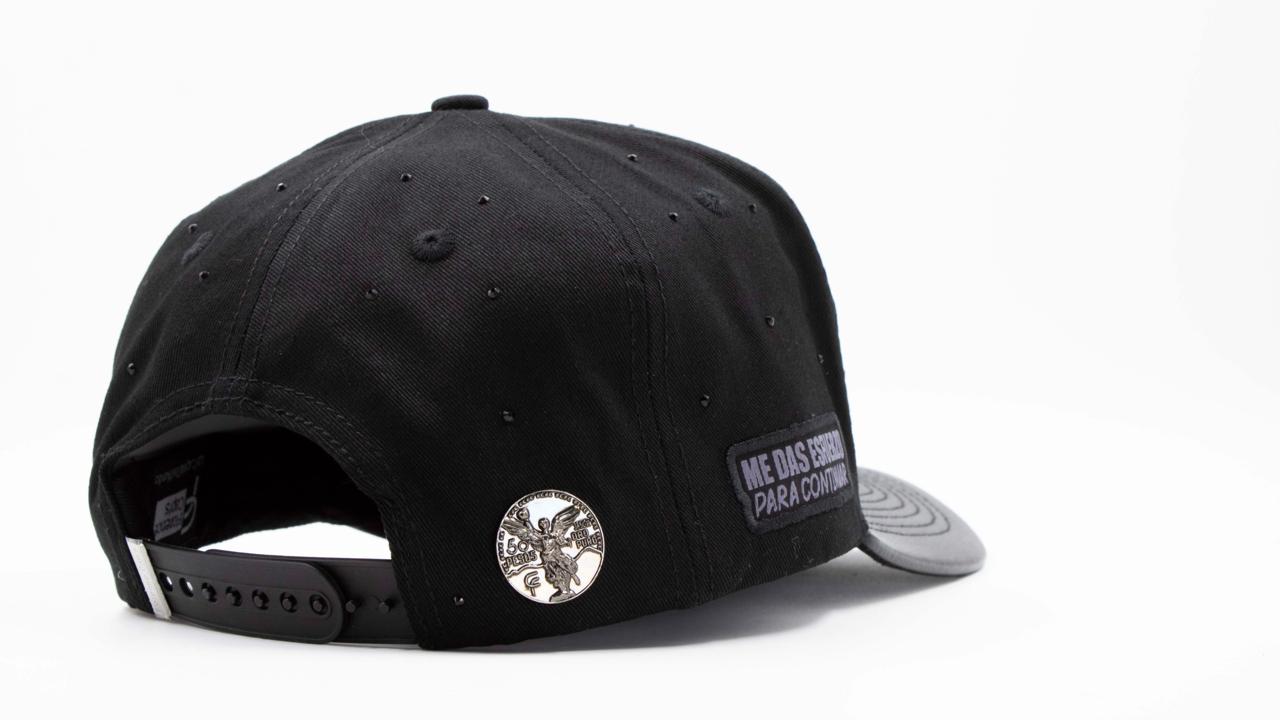 Gorra Florence Caps "SAN JUDAS" Crystal black